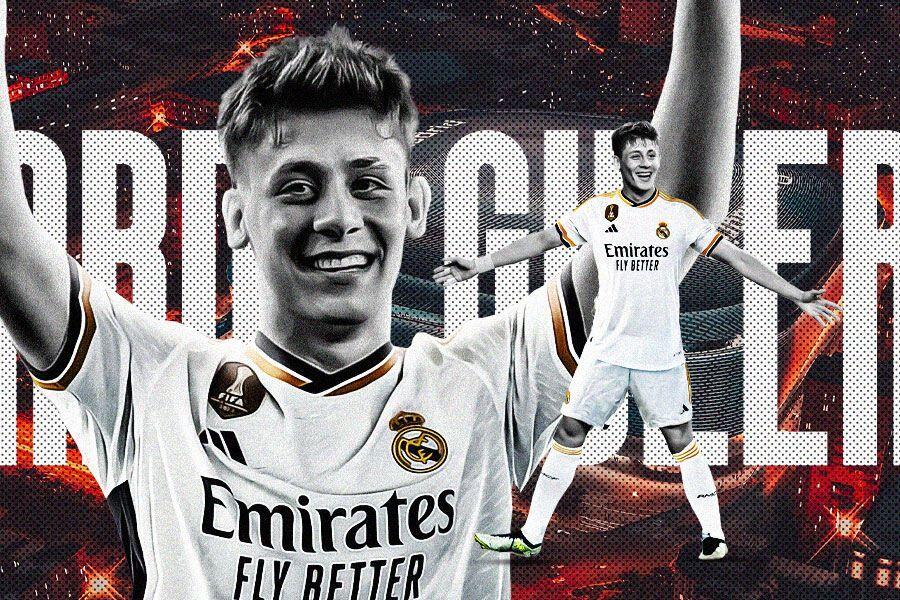 Arda Guler akhirnya memilih Real Madrid sebagai klubnya mulai musim 2023-2024. (Hendy AS/Skor.id)