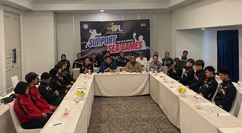 Indonesian Pingpong League (IPL) mengumpulkan atlet jelang SEA Games 2025.