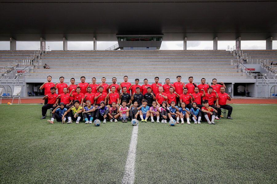 Kursus kepelatihan untuk lisensi D Nasional yang diselenggarakan Bakti Olahraga Djarum Foundation dan MilkLife bersama PSSI di Supersoccer Arena, Kudus, Oktober 2025. (Istimewa)