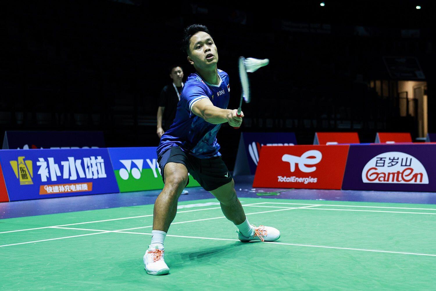 anthony ginting latihan kejurdun bwf 2025
