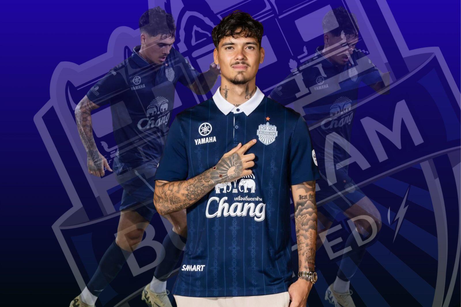 Shayne Pattynama sebagai pemain Buriram United. (Foto: Dok. Buriram United/Grafis: Skor.id)