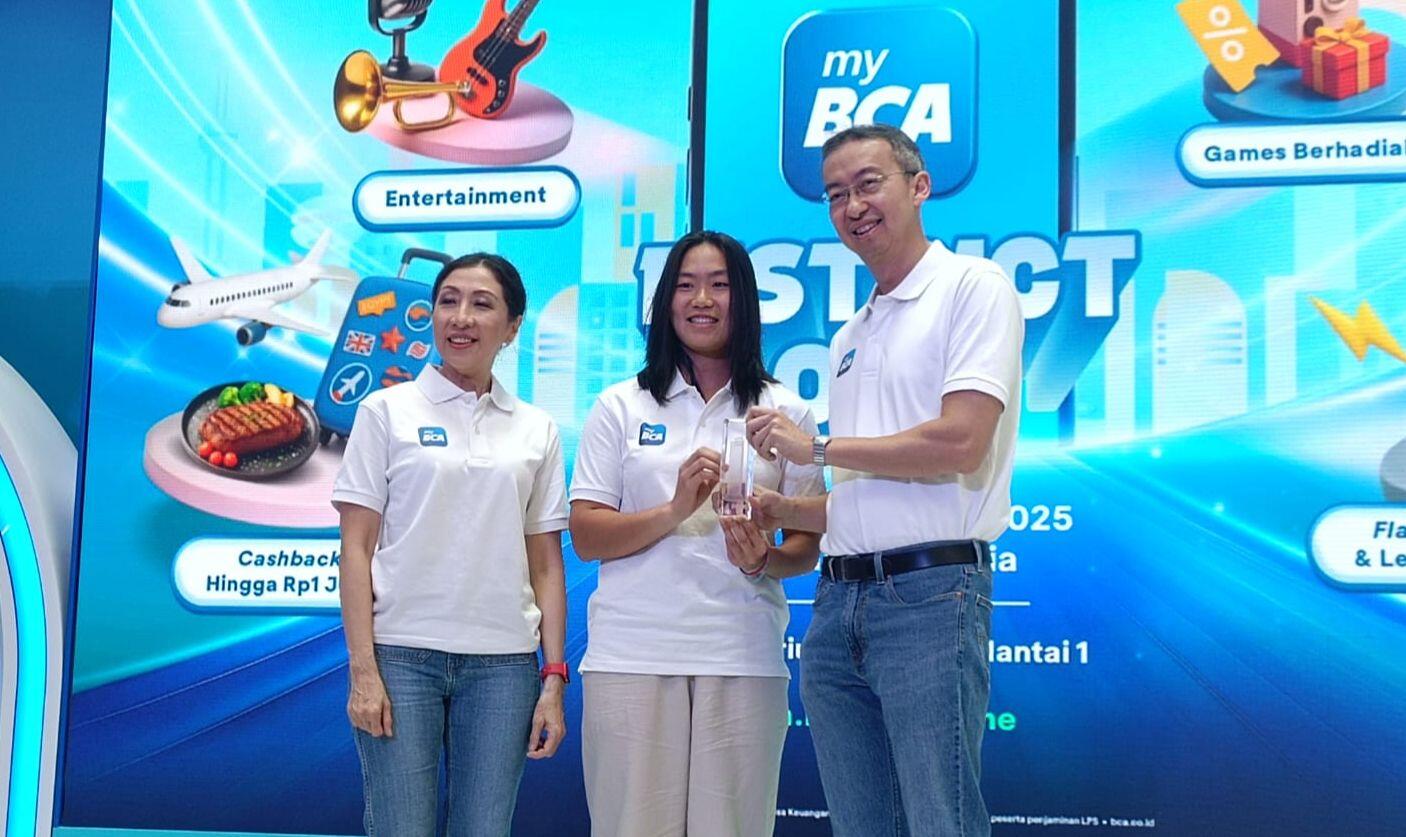 Janice Tjen di acara MyBCA