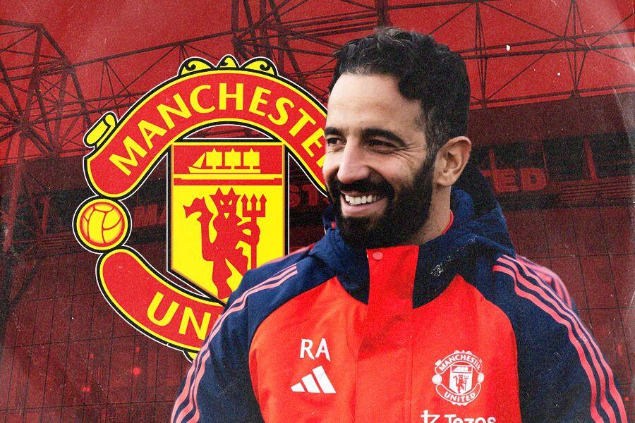 Ruben Amorim, pelatih Manchester United. (Jovi Arnanda/Skor.id).