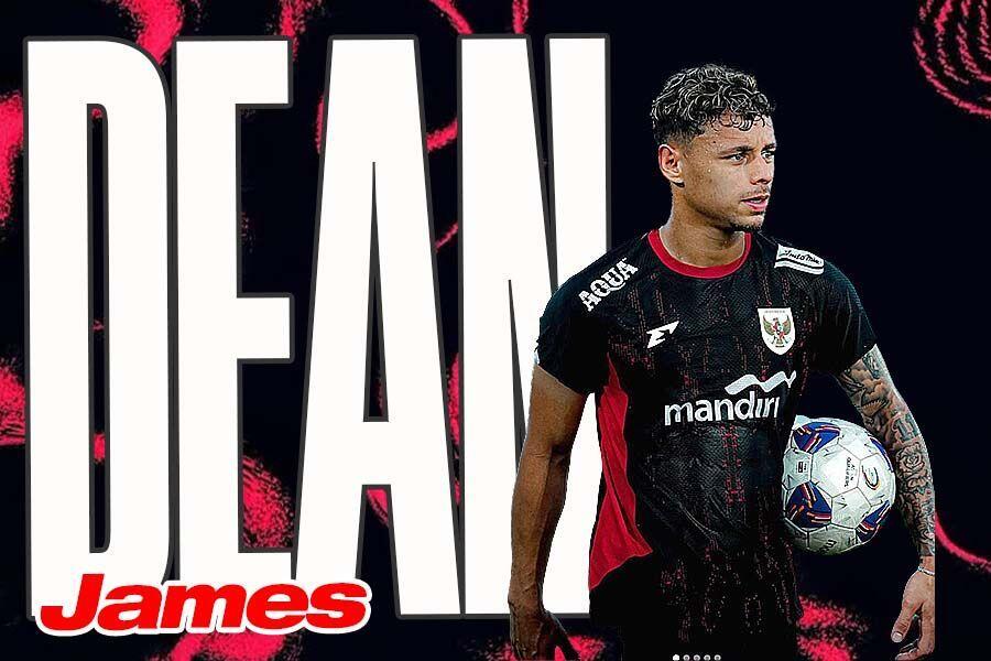 Pemain Timnas Indonesia, Dean James. (Grafis: Deni Sulaeman/Skor.id)