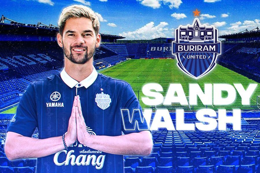 Sandy Walsh (Buriram United). (Grafis: Kevin Bagus Prinusa/Skor.id)
