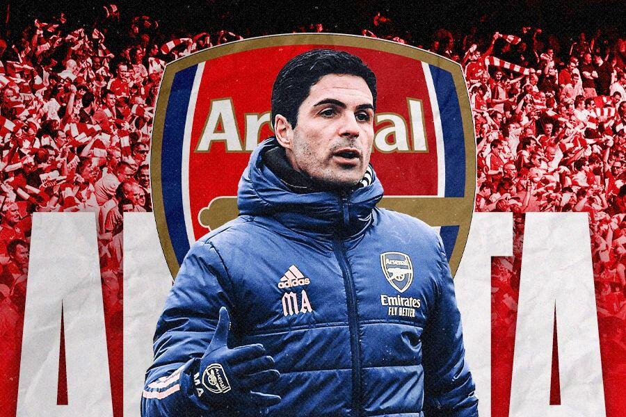 Pelatih Arsenal, Mikel Arteta. (Dede Sopatal Mauladi/Skor.id).