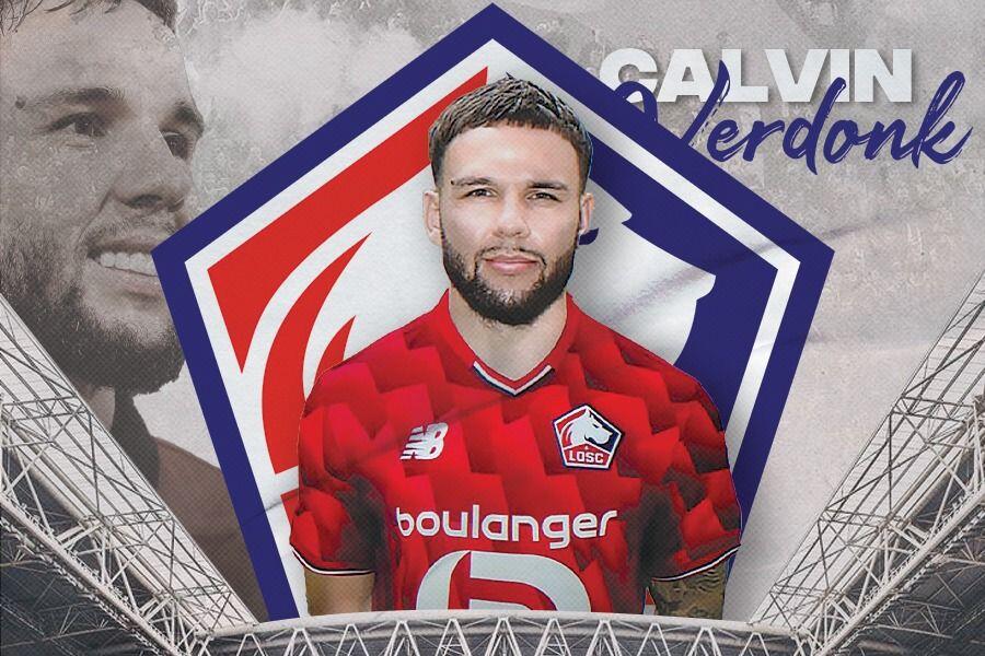 Calvin Verdonk, Lille OSC. (Grafis: Yudhy Kurniawan/Skor.id)