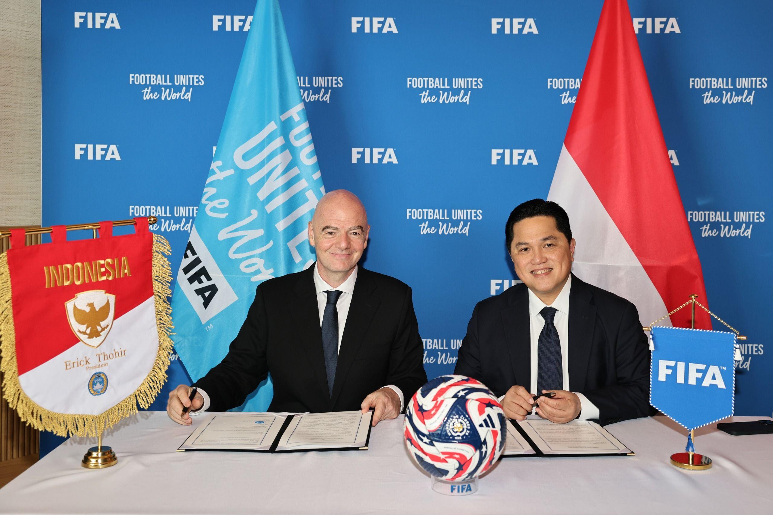 gianni infantino-erick thohir