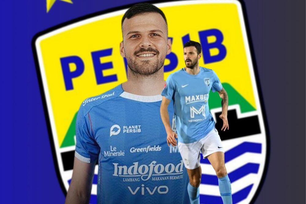 Patricio Matricardi sebagai bagian dari Persib Bandung. Sumber:Grafis Skor.id