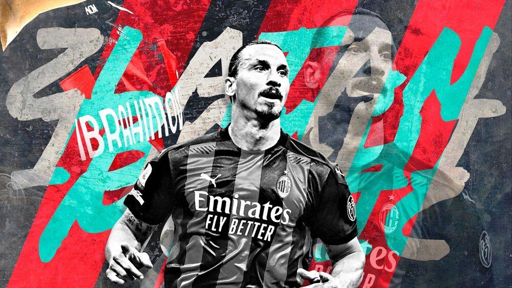 Zlatan Ibrahimovic pernah membela AC Milan dan Inter Milan. (Grafis: Skor.id) Sumber: