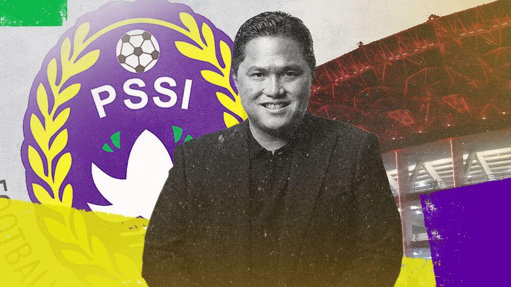 Ketum PSSI, Erick Thohir. (Grafis: Skor.id)