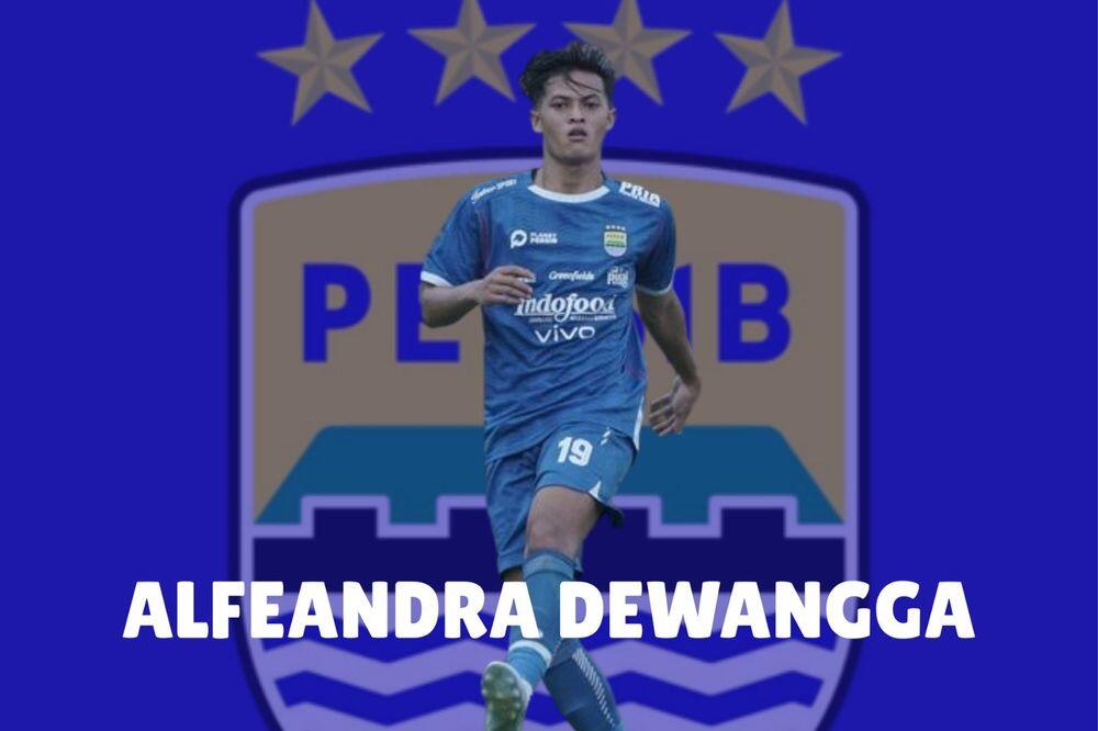 Bek Persib Bandung, Alfreandra Dewangga. (Foto: Dok. Persib/Grafis: Skor.id)