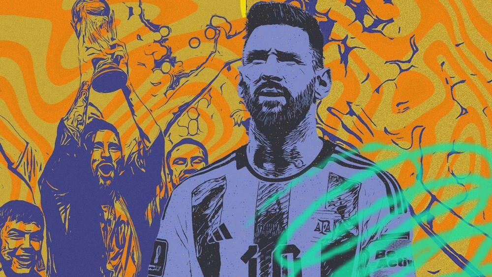 Megabintang sepak bola Argentina, Lionel Messi. Sumber:Grafis Skor.id