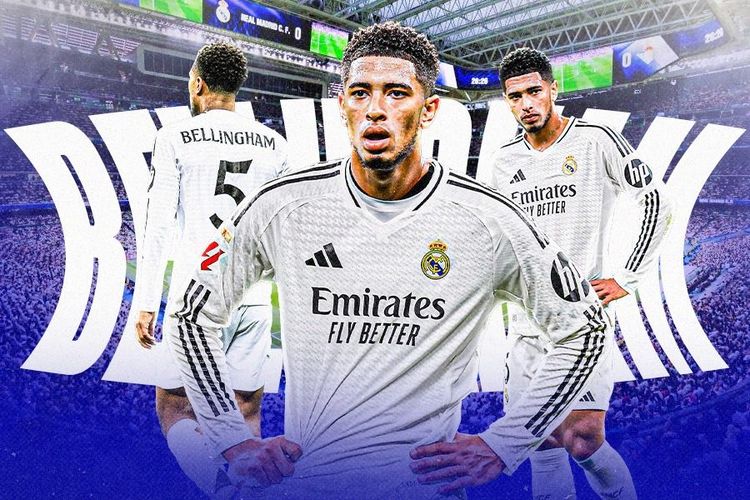 Jude Bellingham musim ini kembali bersinar untuk Real Madrid, Jose Mourinho ungkap penyebabnya. (Grafis Skor.id)