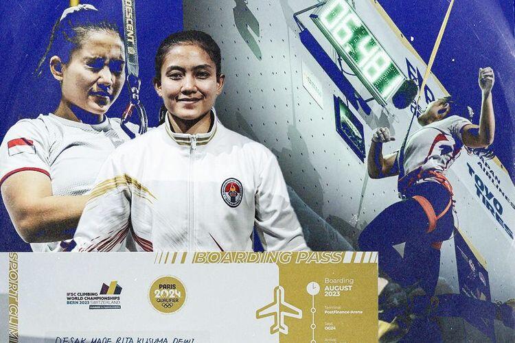 Atlet Panjat Tebing Indonesia Desak Made Rita Kusuma Dewi