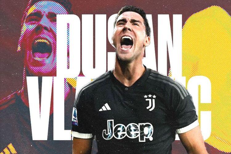 Juventus punya masalah yang terus terulang dan kembali terjadi usai gol super cepat Dusan Vlahovic lawan Lecce. (Grafis Skor.id)