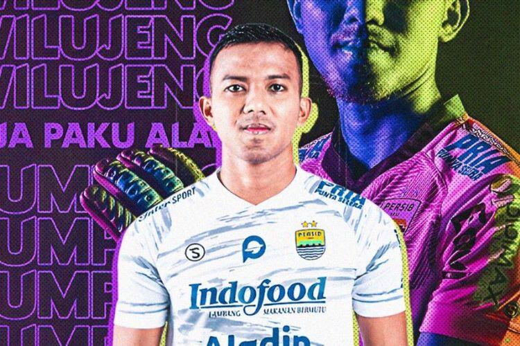 Kiper Persib Bandung, Teja Paku Alam. (Grafis: Hendy Andika/Skor.id)