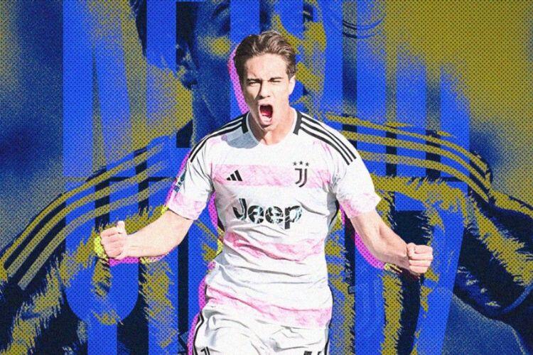 Pemain Juventus, Kenan Yildiz. Sumber: Grafis Skor.id