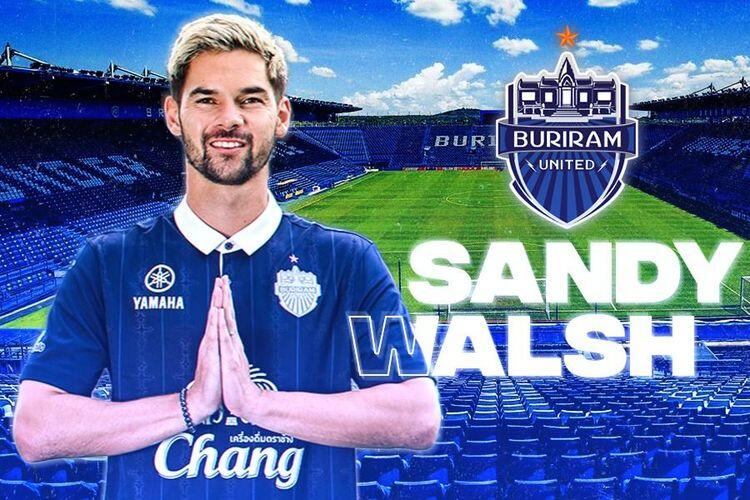 Bek Timnas Indonesia yang membela Buriram United, Sandy Walsh. Sumber:Skor.id