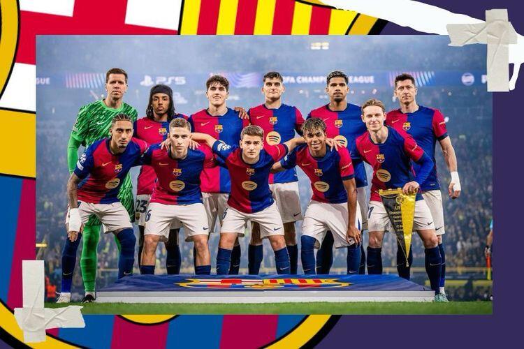 Barcelona akan hadapi Slavia Praha di Liga Champions. Sumber:Grafis: Deni Sulaeman/Skor.id