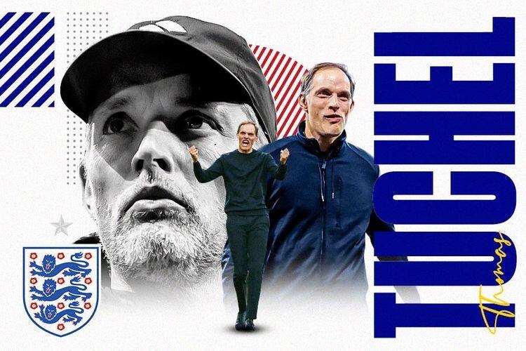 Pelatih Timnas Inggris, Thomas Tuchel. (Grafis: Yusuf/Skor.id)