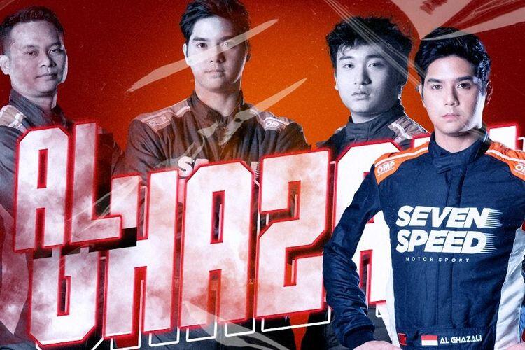 Al Ghazali dan tim Seven Speed Motorsport siap mengarungi berbagai kejuaraan drift pada musim 2026. Sumber:Grafis Skor.id