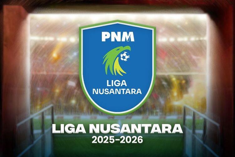 Kompetisi sepak bola kasta ketiga di Indonesia, Liga Nusantara 2025-2026. Sumber:Grafis Kevin Bagus Prinusa/Skor.id