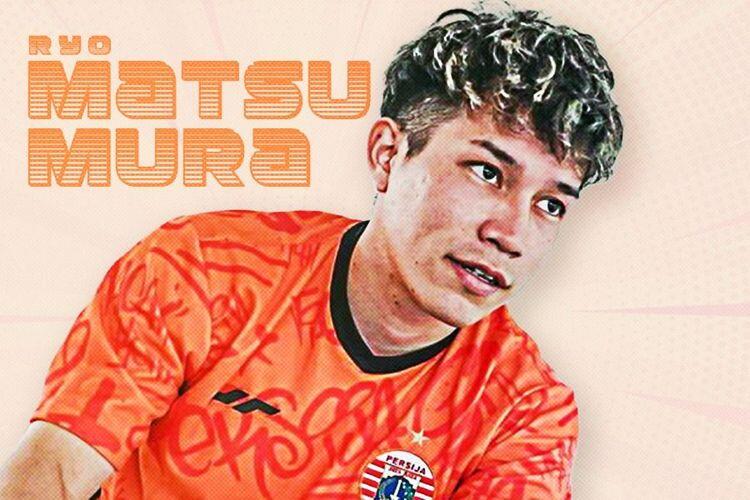 Ryo Matsumura sebagai pemain Persija Jakarta. (Grafis Dede Sopatal Mauladi/Skor.id)